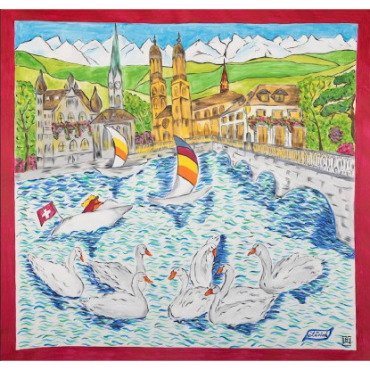 Foulard "Zürich" (Farbig)