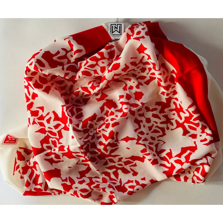 Foulard "Blumen"